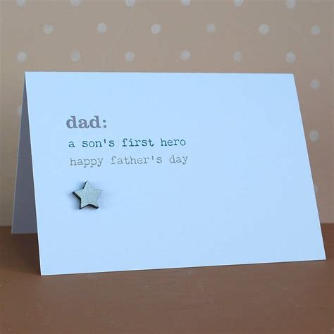 sentimental father's day card by cloud 9 design | notonthehighstreet.com