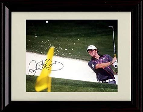 Framed Rory McIlroy Autograph Replica Print - Swing Shot | eBay