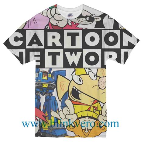 Cartoon Network Collage Full Print Shirt