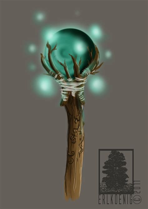 Wizard Staff by erlkoenig on DeviantArt