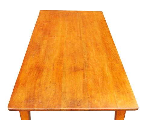 19th Century French Cherrywood Farmhouse Antique Dining Table – S&S ...
