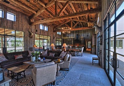 Modern-rustic barn style retreat in Texas Hill Country | Ranch house designs, Rustic house plans ...