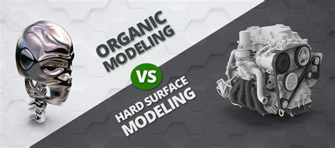 3D Hard Surface Modeling vs 3D Organic Modeling (Comparison)