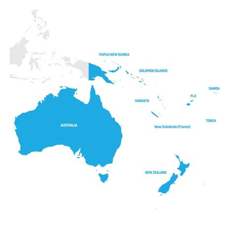 2,416 Australia And Pacific Islands Map Images, Stock Photos, 3D objects, & Vectors | Shutterstock