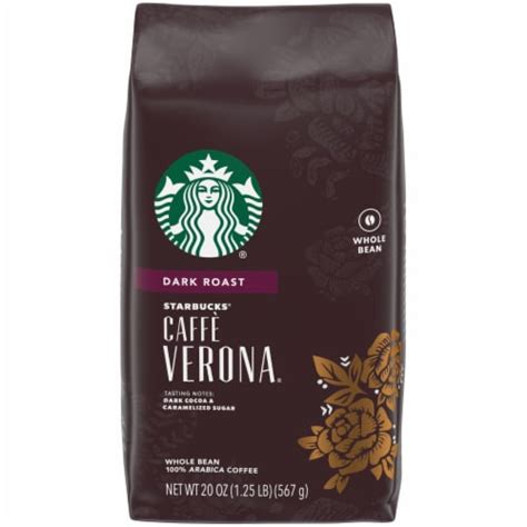 Starbucks® Caffé Verona® Dark Roast Whole Bean Coffee, 20 oz - Kroger