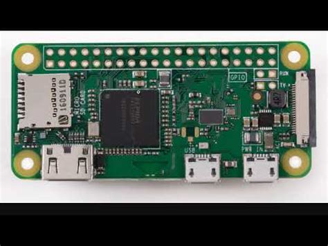 Raspberry Pi Zero W - Schematics and Circuit - YouTube