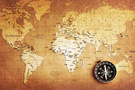 Vintage World Map Wallpapers - 4k, HD Vintage World Map Backgrounds on WallpaperBat