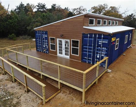 Wonderful Veranda Shipping Container House – USA | Building a container home, Container house ...