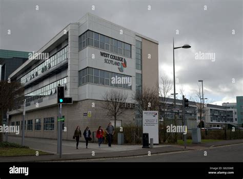 Clydebank West College ,West of Scotland Campus Stock Photo - Alamy