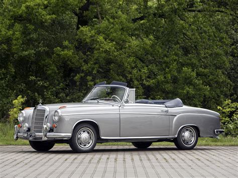 1958, Mercedes, 220 se, Cabriolet, Convertible, Classic, Cars ...