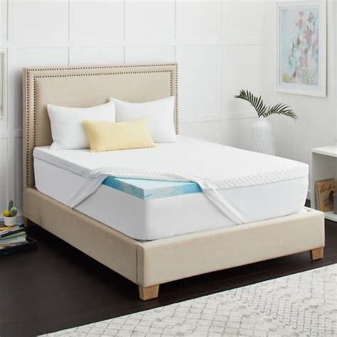 Sealy SealyChill 2 in. Plush Standard Gel Memory Foam Twin Mattress ...