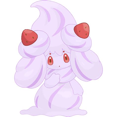 Alcremie (Ruby Cream) (Custom Shiny) by Noodnood966 on DeviantArt