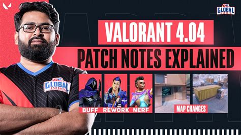 Valorant Patch 4.04 New Updates Explained | Global Esports : Patch Review - YouTube