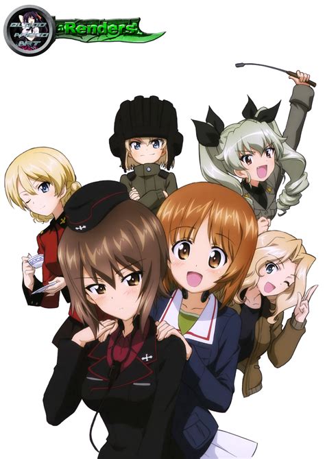 Girls und Panzer Render by BloodAkenoArt on DeviantArt