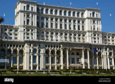 Bucuresti, parliament palace, museum casa poporului Stock Photo - Alamy