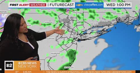 First Alert Weather: More shower chances - CBS New York