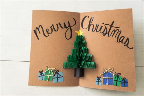 DIY Pop Up Christmas Cards (2 Ways) | Tree Card & Snowman Card