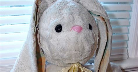 Fleece Menagerie: Restoration of Fluffy The Rabbit (Fluffy has a home)