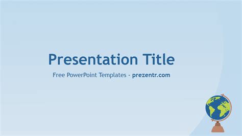 Geography Power Point Template | Power point template, Templates, Powerpoint