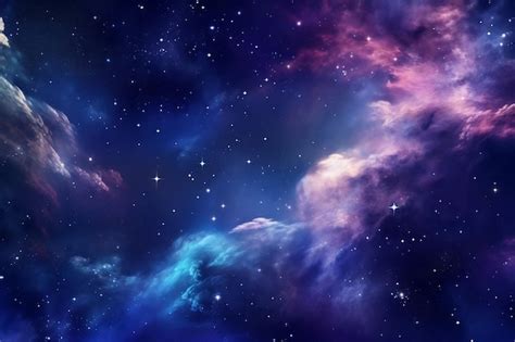 Premium AI Image | Cosmic Nebula Colorful Galaxy Cloud in the Starry ...