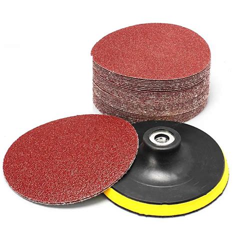 Aliexpress.com : Buy 100pcs 5" 125mm Sandpaper Sanding Disc For Sander ...