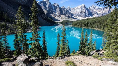 Herbert Lake Banff National Park Canada Wallpapers - Wallpaper Cave