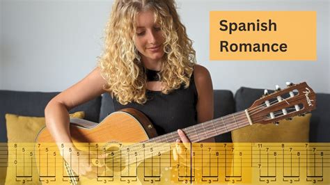 Spanish Romance - Classical Guitar with TAB - YouTube