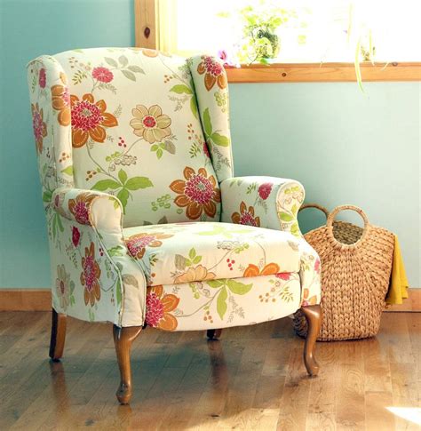 Fabric Chair Makeover Before After - A Piece Of Rainbow