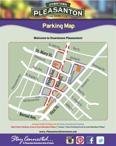 Where to find parking in downtown Pleasanton! #parking #Pleasanton #California | Downtown ...