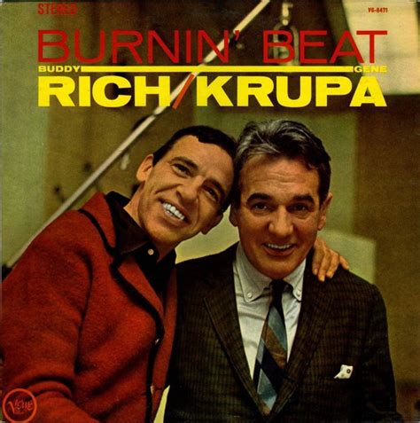 Buddy Rich / Gene Krupa - Burnin' Beat | Releases | Discogs