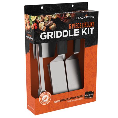 Blackstone Deluxe Stainless Steel 6-Piece Spatula Griddle Set - Walmart.com