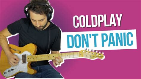 Coldplay - Don't Panic | Guitar Cover - YouTube