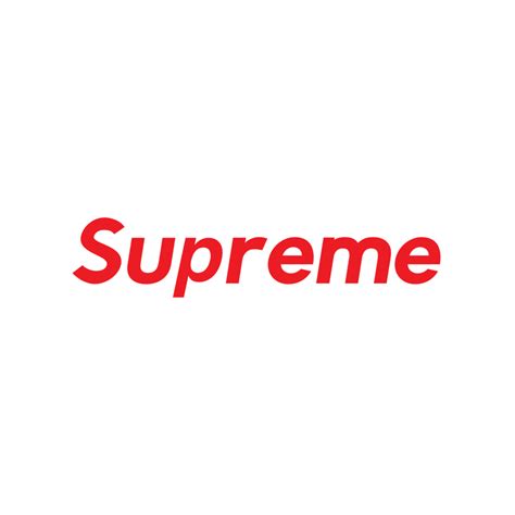 Free Supreme red logo on white background png 19017548 PNG with Transparent Background