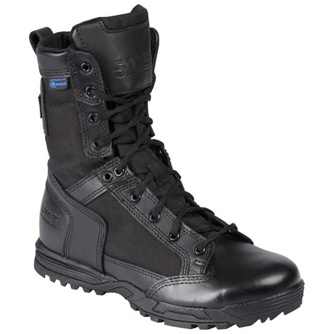 5.11 Tactical Black Skyweight Waterproof Side Zip Field Duty Work Boot ...