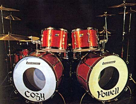 Drummerworld: Cozy Powell | Drummer, Drums, Drum and bass