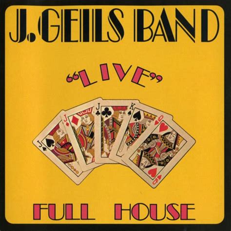 The J. Geils Band – "Live" Full House (SP, Vinyl) - Discogs