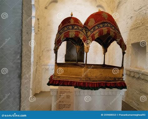 Royal Elephant Howdah at Mehrangarh Fort and Museum Jodhpur Rajasthan ...