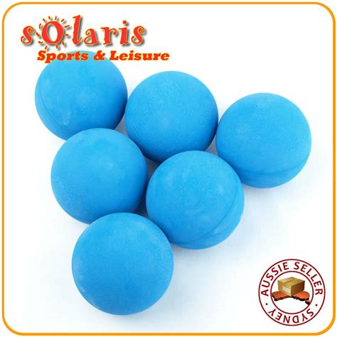 Racquetball Ball 6-Pack Blue Slow Speed Low Compression – Solaris ...