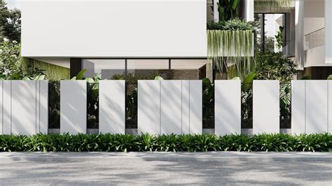 Modern Beautifull Boundary Wall design | Wall Compound Ideas | interior decor | Fence wall ...