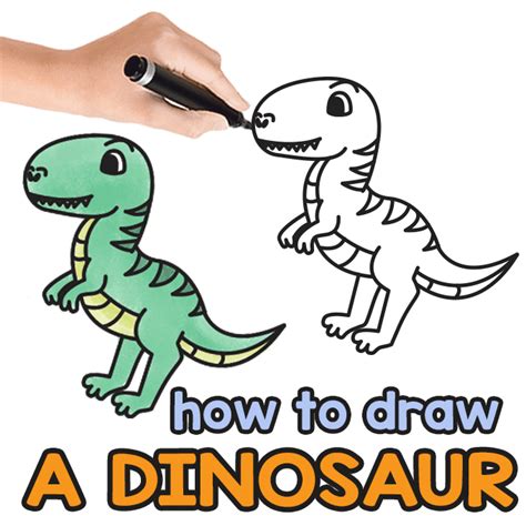 10+ Draw Easy Dinosaur - FreyjaEamonn