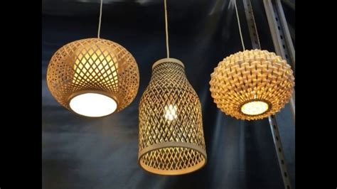 DIY Beautiful Bamboo Lamp Shades | Bamboo lamp, Hanging lamp shade, Diy lamp shade