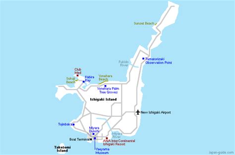 Ishigaki Island Map