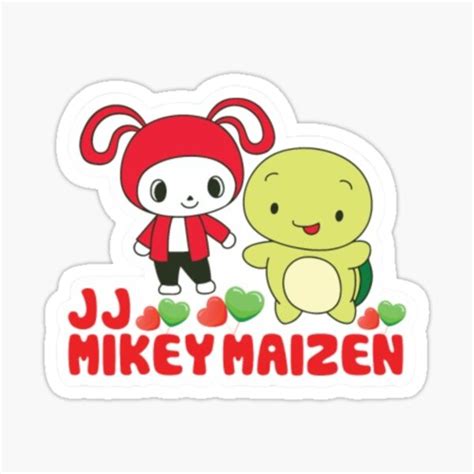 "JJ MIKEY MAIZEN" Sticker for Sale by Trendy Design | Redbubble