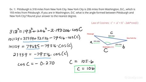 Cosine Triangle Problem