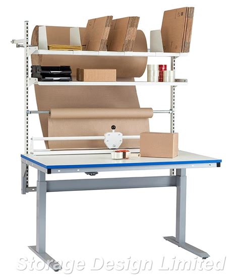 Ergonomic packing station and GBP Workbenches and production line equipment, available in the UK ...