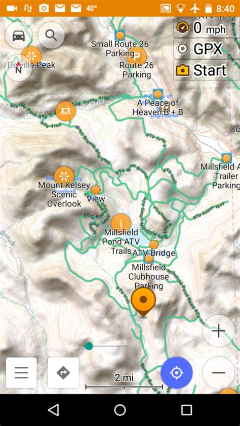 ATV Trail Maps for Garmin and Android devices