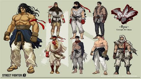 Ryu Concept Art Ideas - Street Fighter 6 Art Gallery