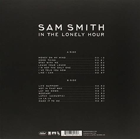 SAVE $5.52 - In The Lonely Hour [LP] - Sam Smith (602537691708) $14.46