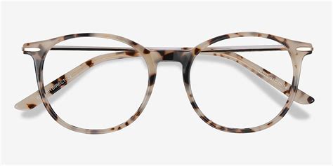 Quill - Round Ivory Tortoise Frame Glasses For Women | EyeBuyDirect | Fashion eye glasses ...
