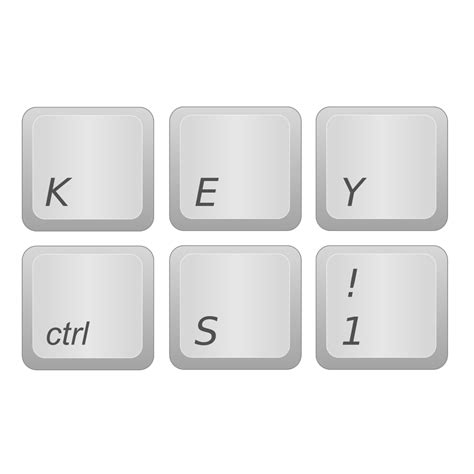 Simanek Keyboard Keys PNG, SVG Clip art for Web - Download Clip Art, PNG Icon Arts